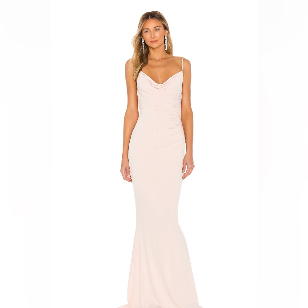 REVOLVE Katie May Surreal Dress in Blush